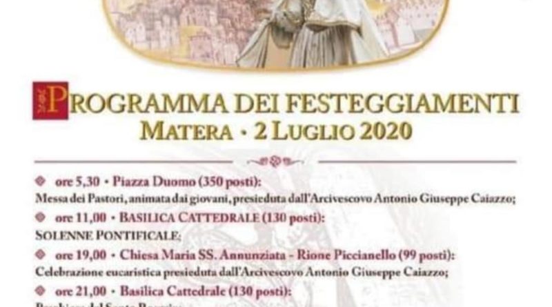 Programma Festa della Bruna 2020